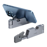 Hagibis Cell Phone Stand for Desk, 4 in 1 Foldable Aluminum Portable Travel Phone Holder with Bottle Opener, Box Opener, Ruler for iPhone 16 15 14 13 12 11 Pro Max Samsung Galaxy